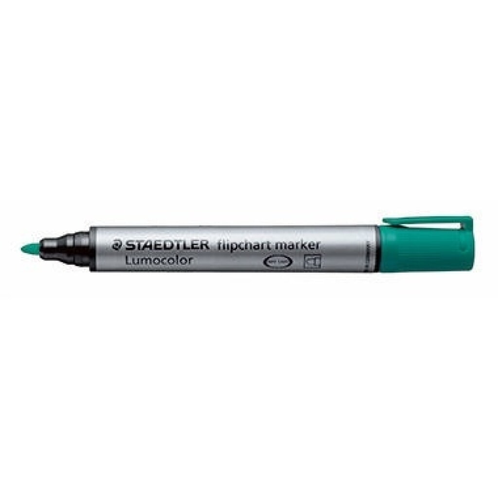 STAEDTLER Flipchartmaker Lumocolor 356-5 2mm Rundspitze grün Produktabbildung: STAEDTLER Flipchartmaker Lumocolor 356-5 2mm Rundspitze grün