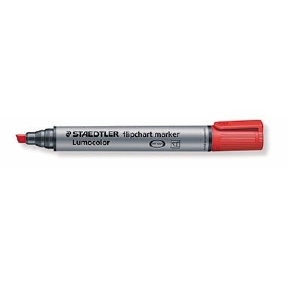 Produktabbildung Nr. 1: STAEDTLER Flipchartmaker Lumocolor 356 B-2 2-5mm Keilspitze rot