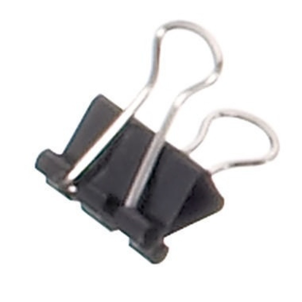 Produktabbildung Nr. 1: MAUL Foldbeckklemmer mauly 2141690 Klemmweite 5mm schwarz 12St./Pack.