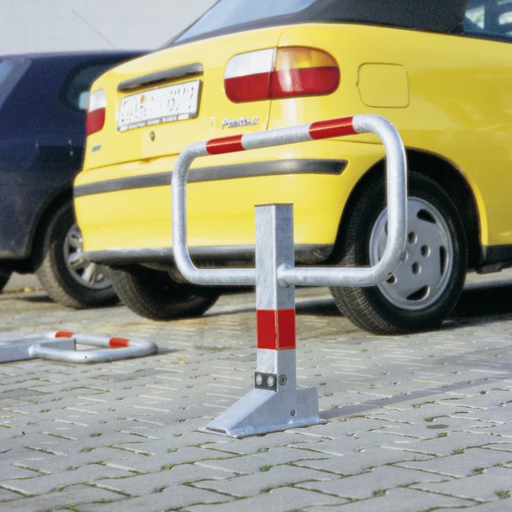 Product image no. 2: Folding hoop barrier Plus, without reflectors, for setting in concrete