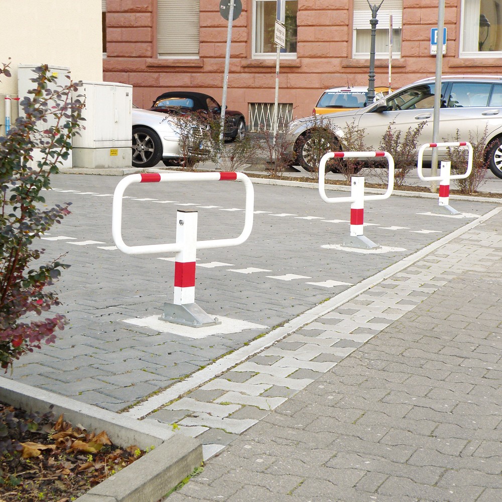 Product image no. 3: Folding hoop barrier Plus, without reflectors, for setting in concrete