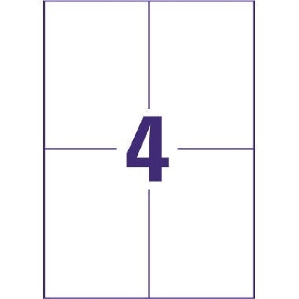 Produktabbildung Nr. 8: Avery Zweckform Etikett L4719-20 105x148mm ws 80 St./Pack.
