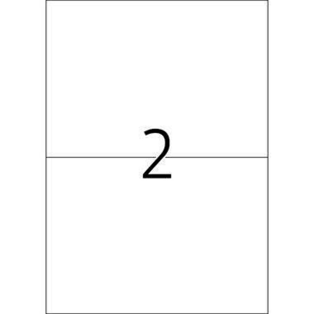 Produktabbildung Nr. 11: HERMA Folienetikett 9535 210x148mm weiß 20 St./Pack.