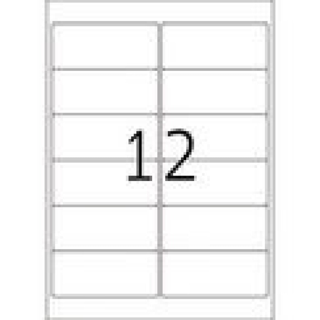 HERMA Folienetikett 9533 99,1x42,3mm weiß 120 St./Pack. Produktabbildung Nr. 11: HERMA Folienetikett 9533 99,1x42,3mm weiß 120 St./Pack.