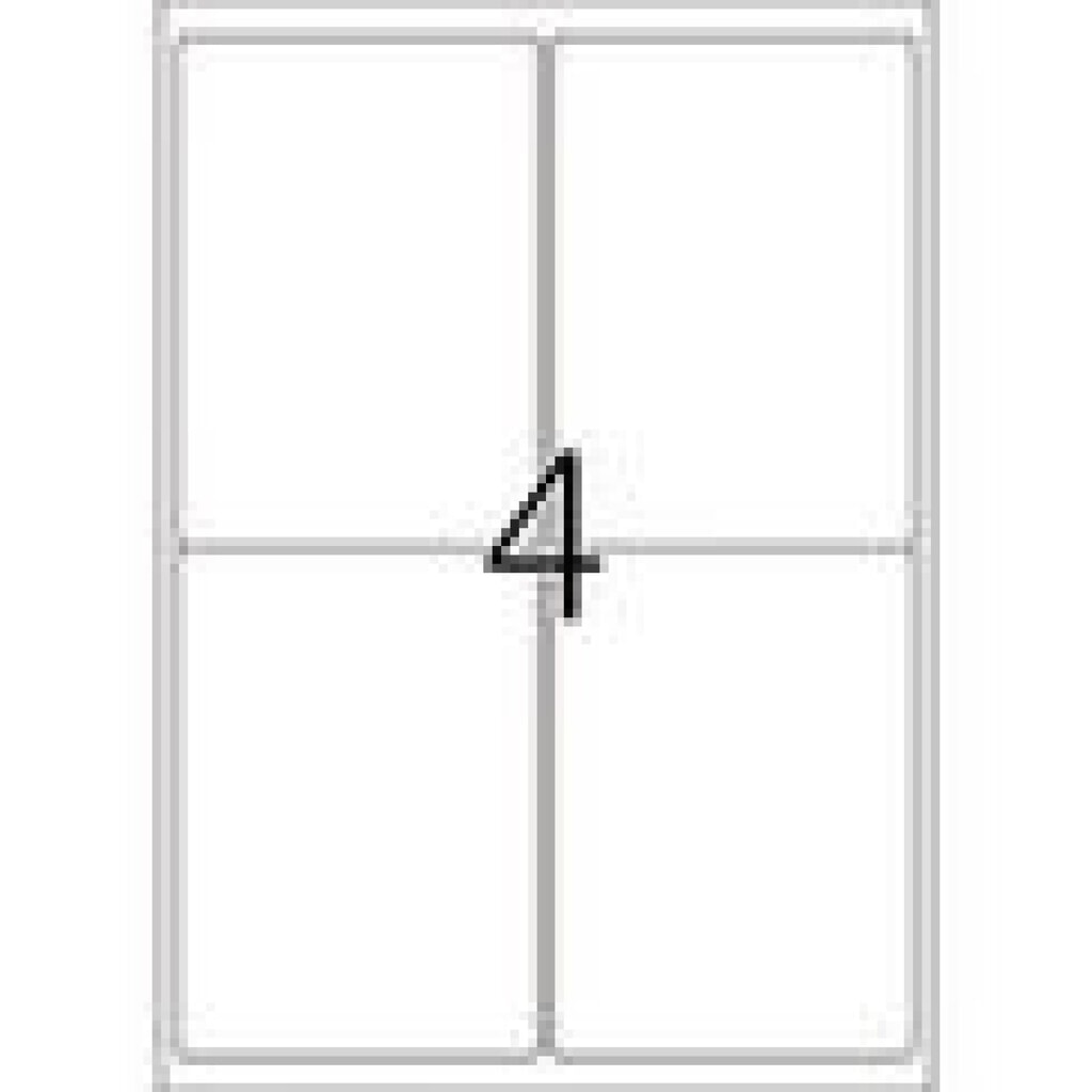 Produktabbildung Nr. 10: HERMA Outdoor Etikett Special 9534 99,1x139mm weiß 40 St./Pack.
