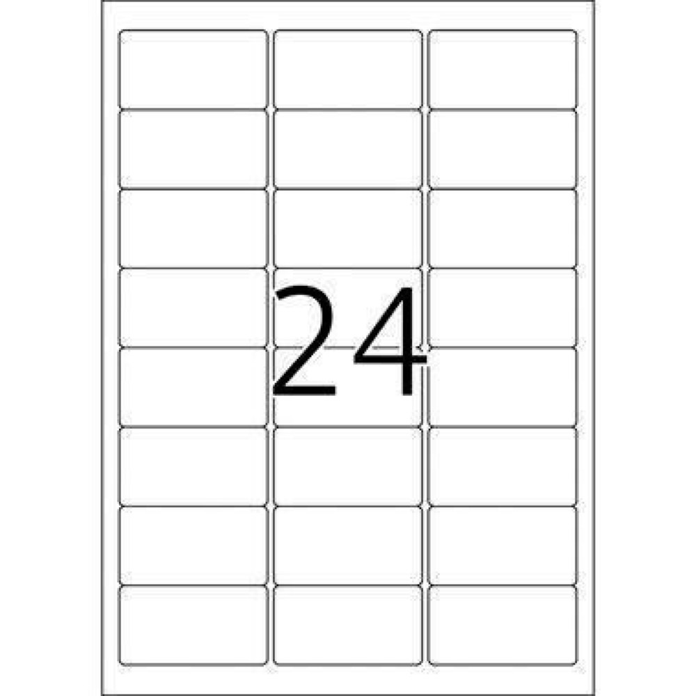 Produktabbildung Nr. 10: HERMA Outdoor Etikett Special 9532 63,5x33,9mm weiß 240 St./Pack.