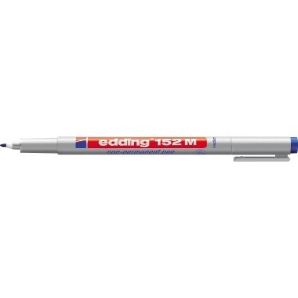 Produktabbildung: edding Folienschreiber 152 M 4-152003 non-permanent blau