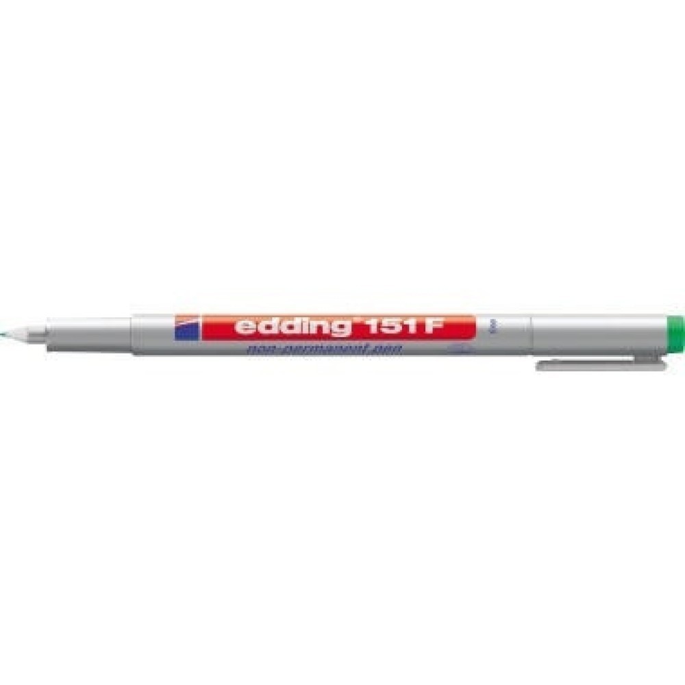 Produktabbildung: edding Folienschreiber 151 F 4-151004 non-permanent grün