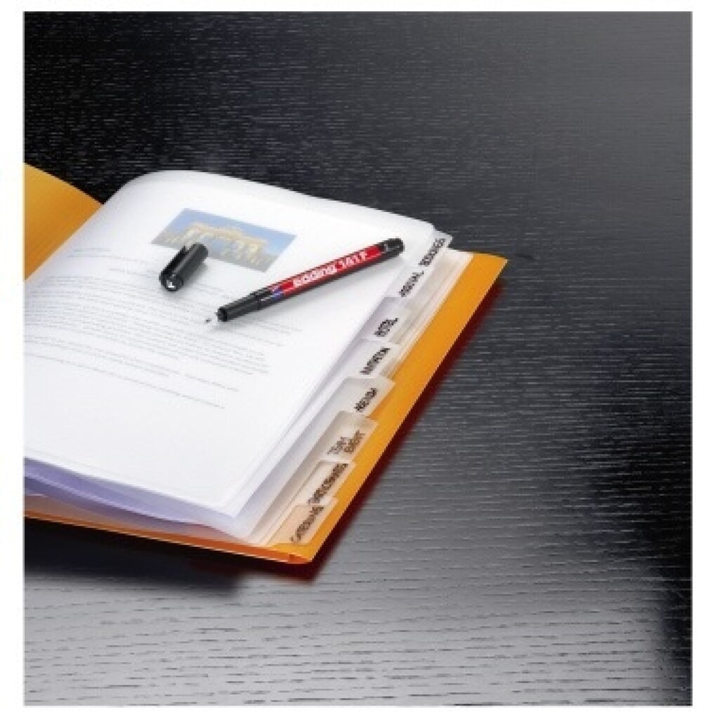 edding Folienschreiber Permanent Pen 4-141-4 sortiert 4 St./Pack. Produktabbildung Nr. 2: edding Folienschreiber Permanent Pen 4-141-4 sortiert 4 St./Pack.