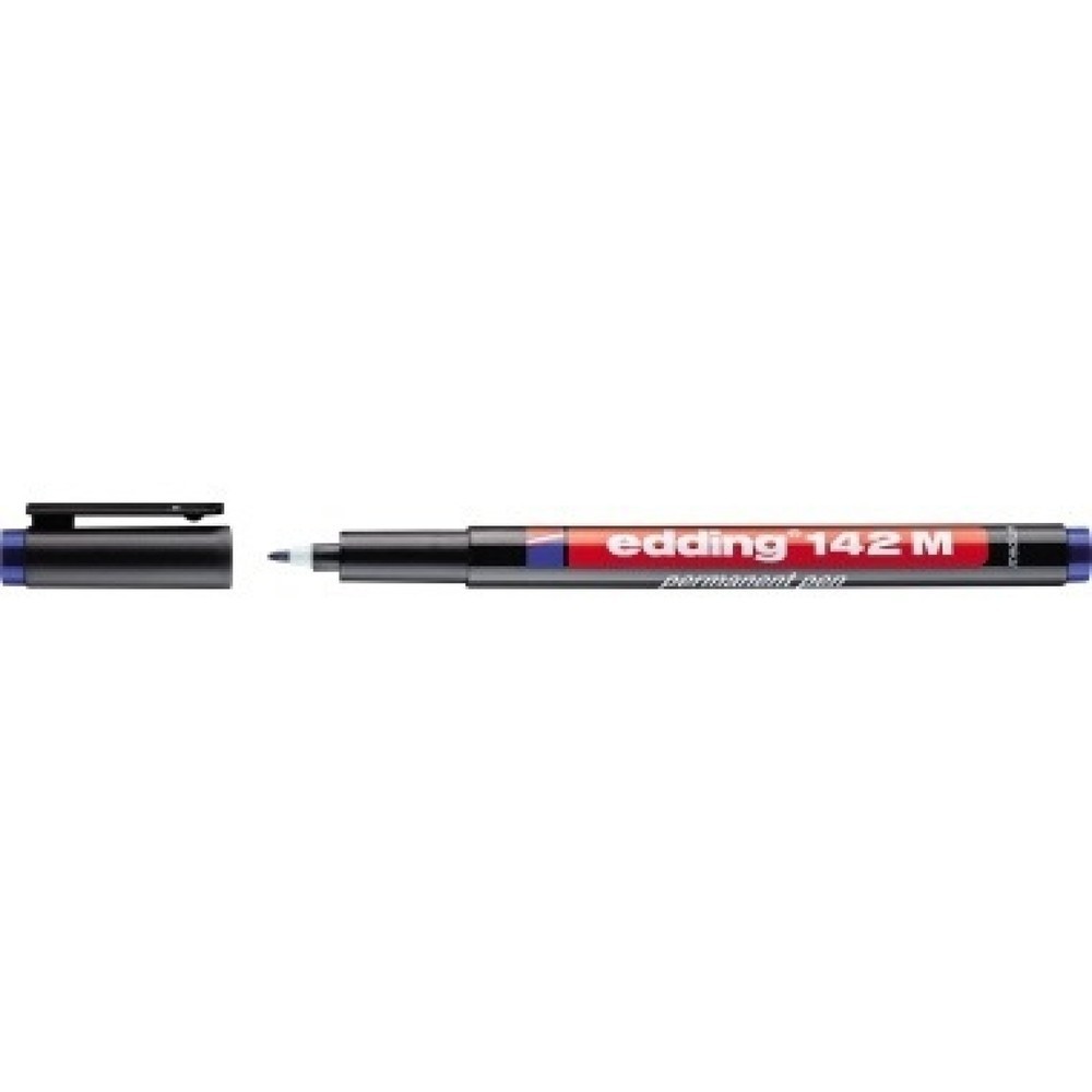 Produktabbildung Nr. 1: edding Folienschreiber 142 M 4-142003 1mm permanent blau
