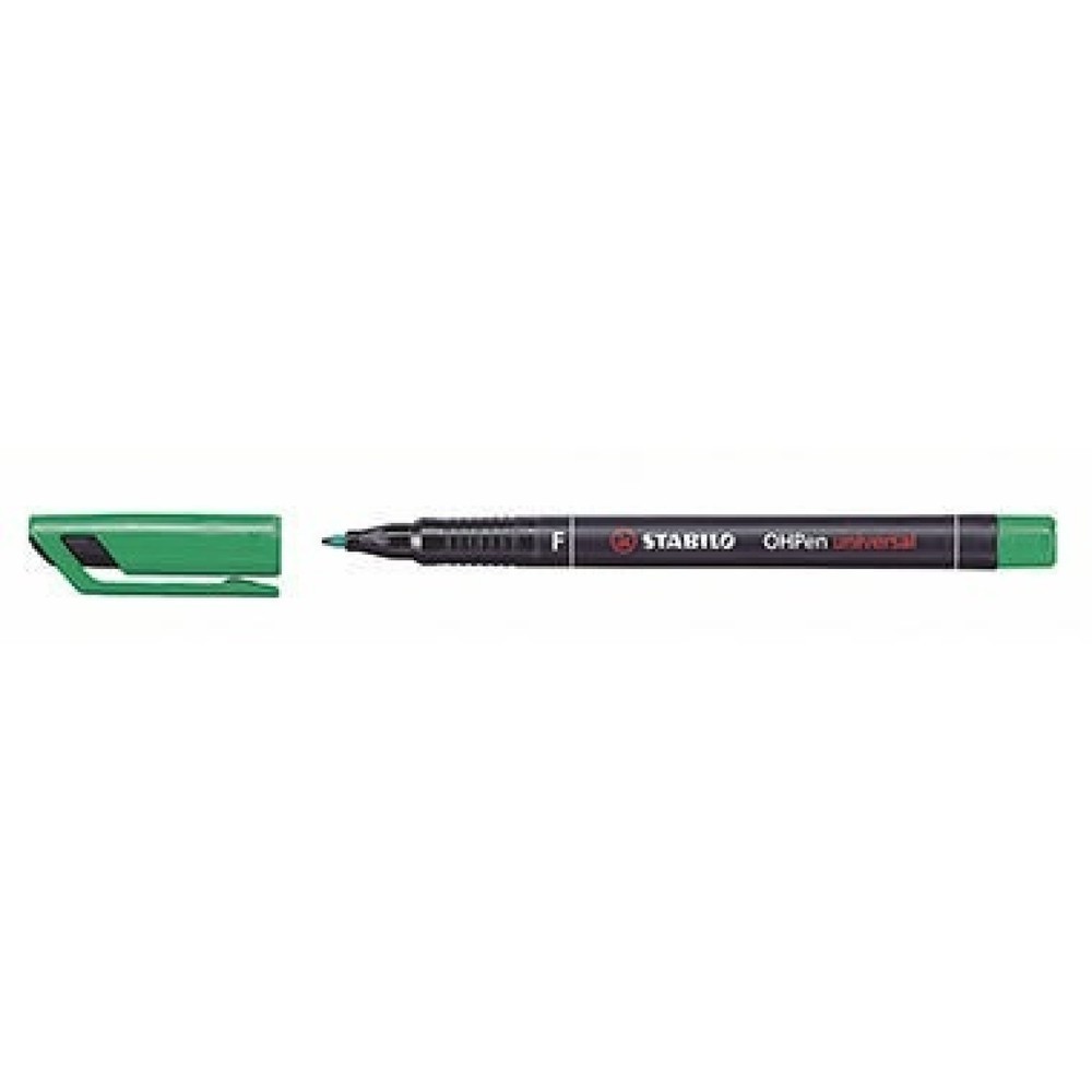 STABILO Folienschreiber OHPen 842/36 F 0,7mm grün Produktabbildung: STABILO Folienschreiber OHPen 842/36 F 0,7mm grün