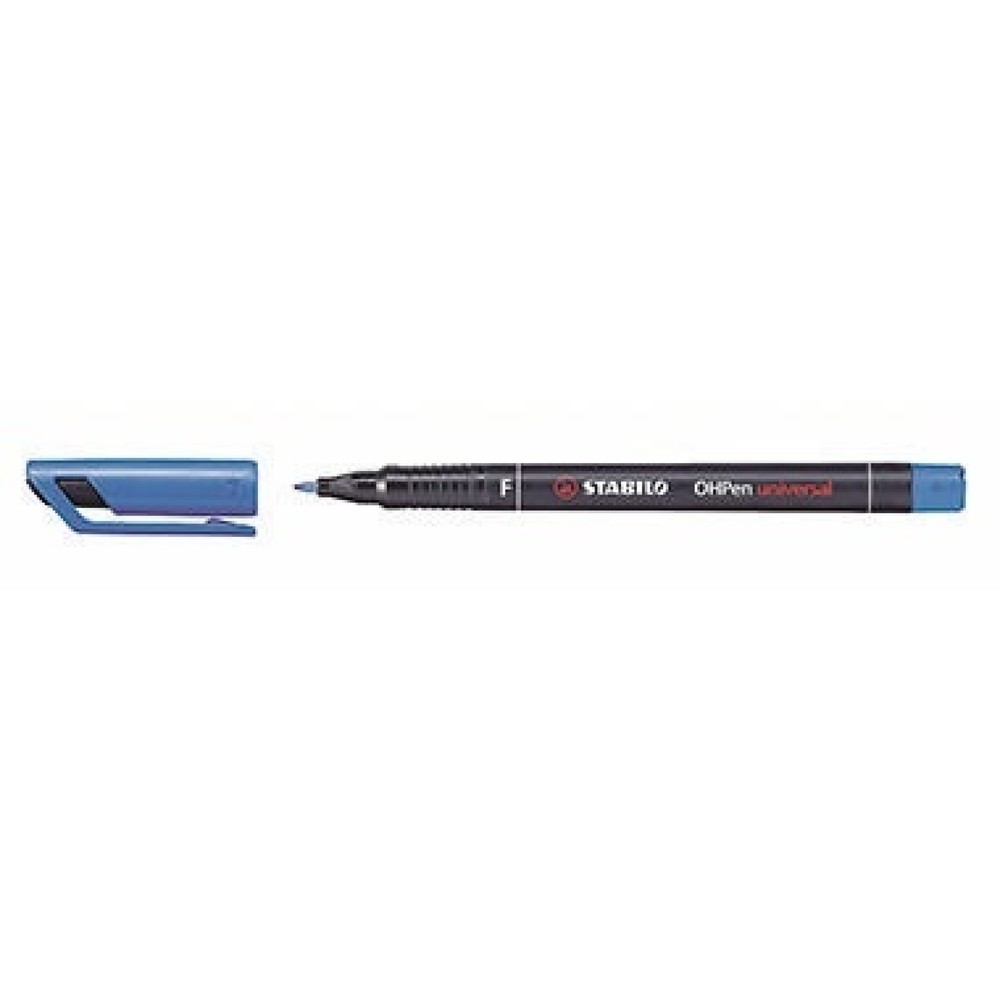 STABILO Folienschreiber OHPen 842/41 F 0,7mm blau Produktabbildung: STABILO Folienschreiber OHPen 842/41 F 0,7mm blau