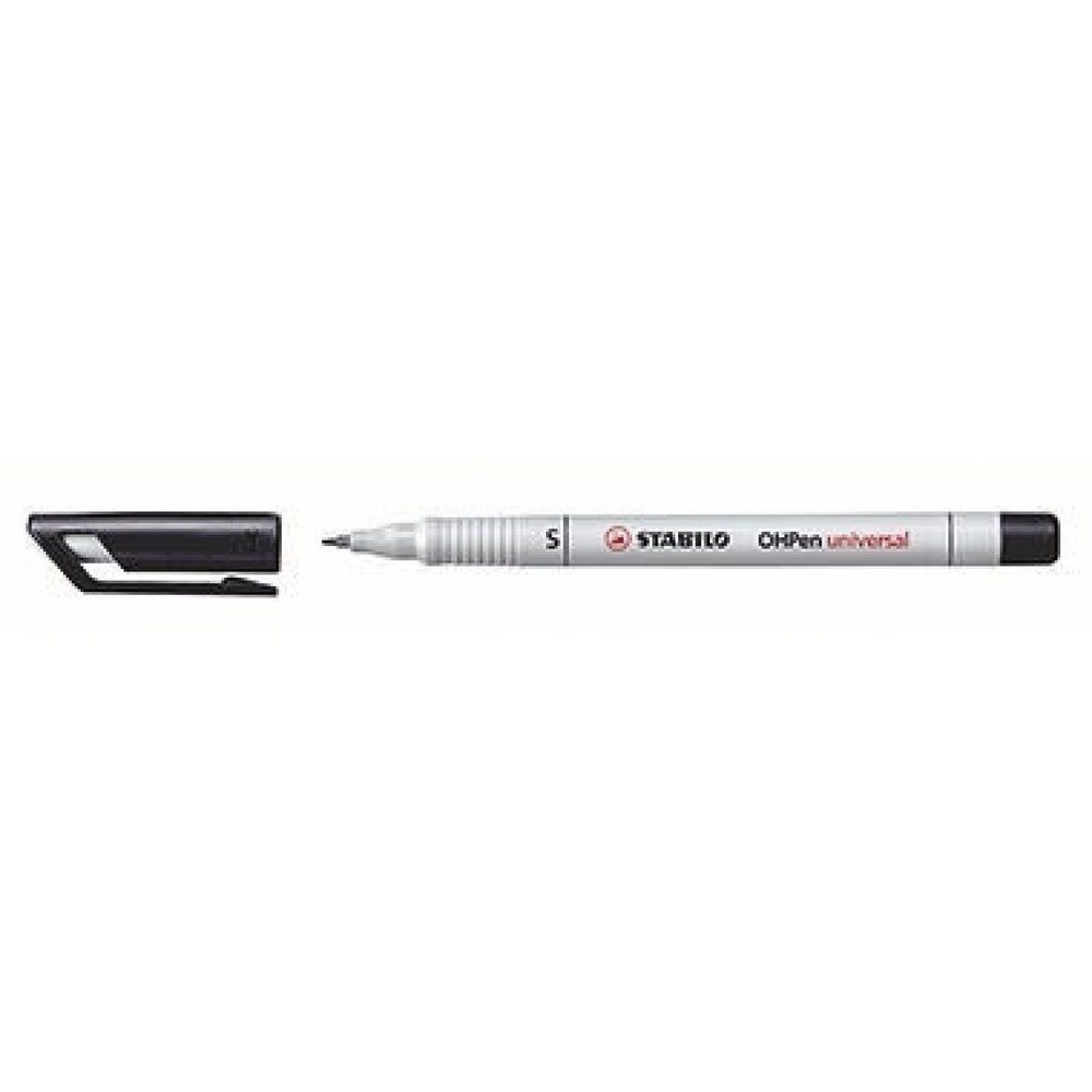 Produktabbildung: STABILO Folienschreiber OHPen 851/46 S 0,4mm schwarz