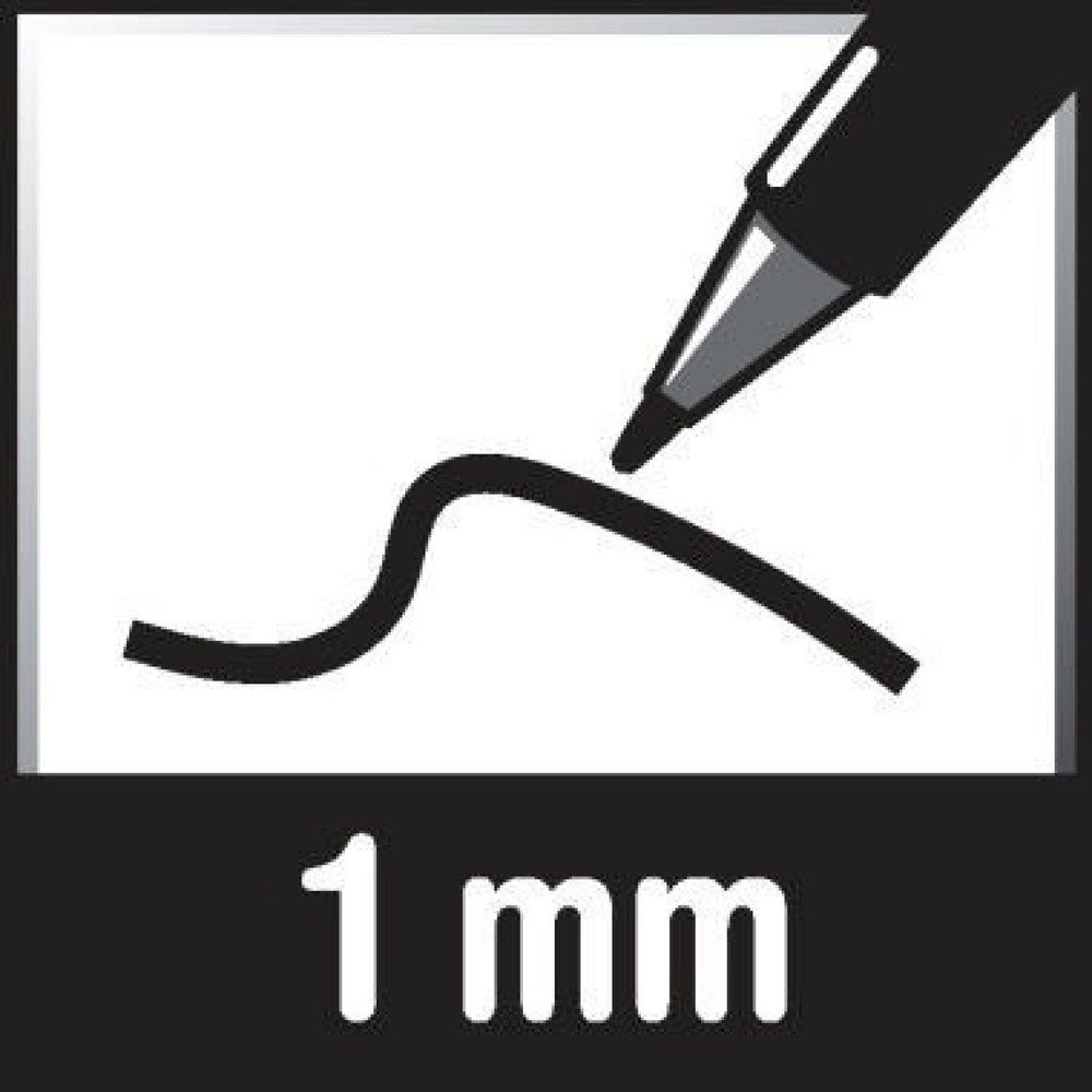 Produktabbildung Nr. 7: STAEDTLER Folienschreiber Lumocolor 317-9 1mm permanent schwarz