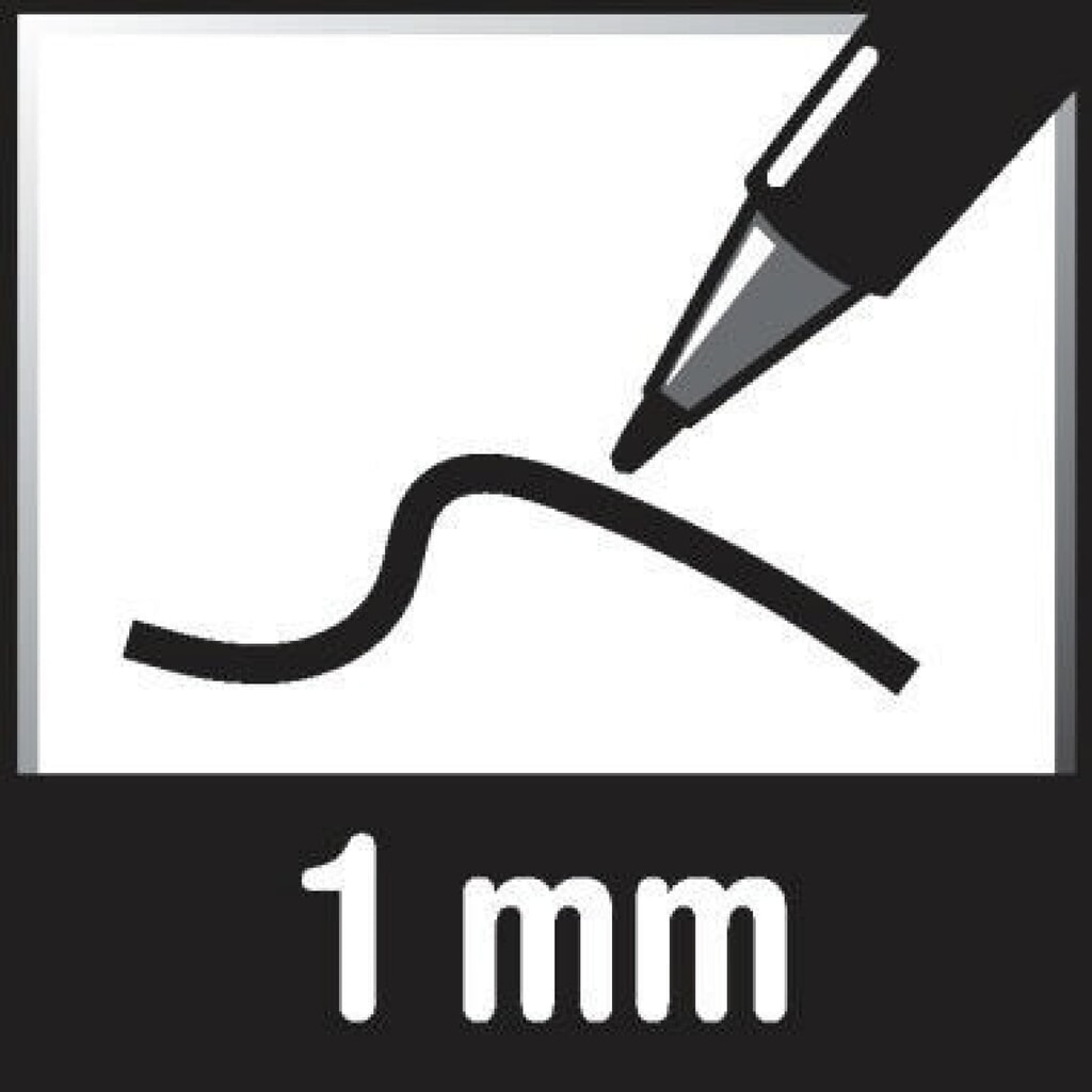 Produktabbildung Nr. 2: STABILO Folienschreiber OHPen 843/46 M 1mm schwarz
