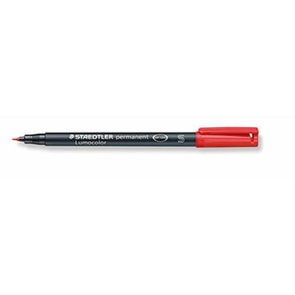 Produktabbildung Nr. 1: STAEDTLER Folienschreiber Lumocolor 313-2 0,4mm permanent rot