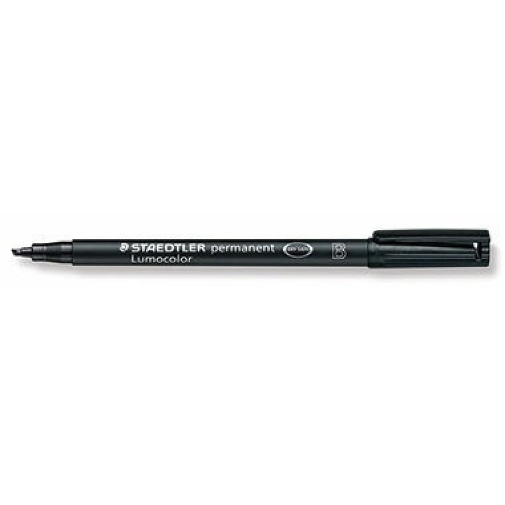 Produktabbildung: STAEDTLER Folienschreiber Lumocolor 314-9 1-2,5mm permanent schwarz
