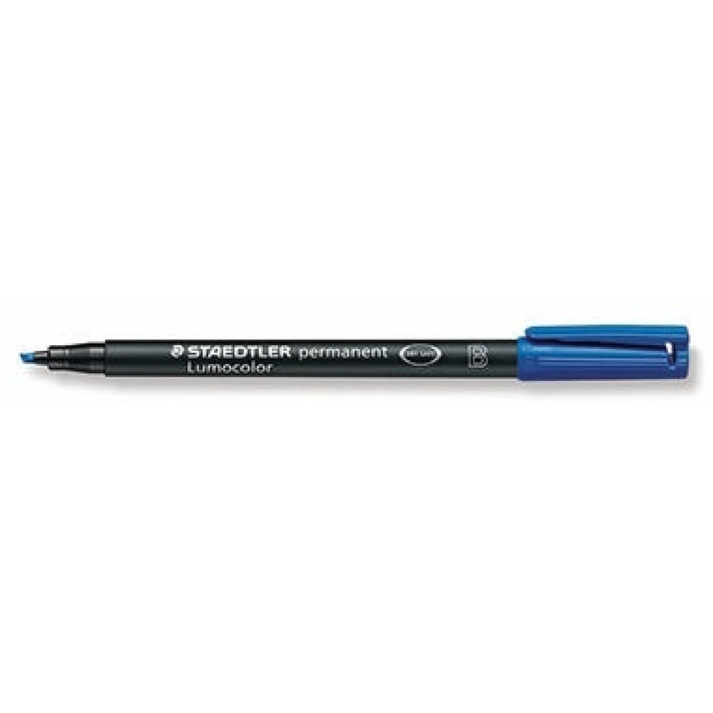 Produktabbildung: STAEDTLER Folienschreiber Lumocolor 314-3 1-2,5mm permanent blau