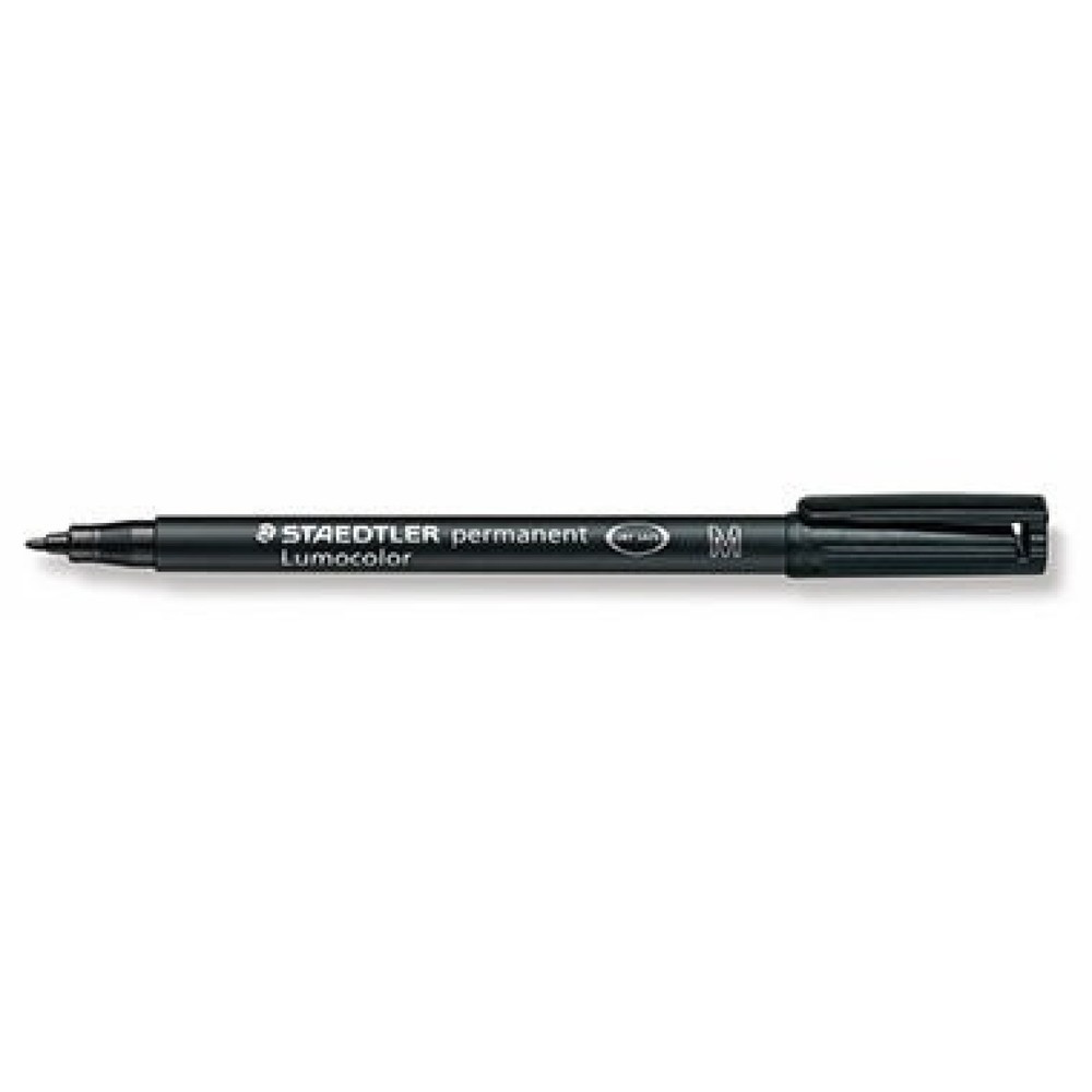 Produktabbildung: STAEDTLER Folienschreiber Lumocolor 317-9 1mm permanent schwarz