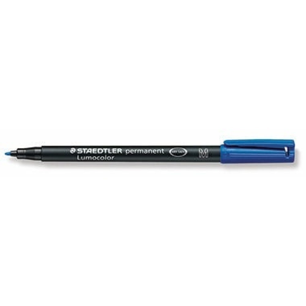 Produktabbildung Nr. 1: STAEDTLER Folienschreiber Lumocolor 317-3 1mm permanent blau