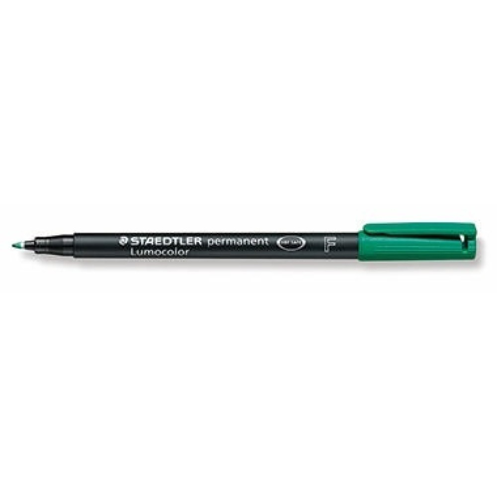 Produktabbildung: STAEDTLER Folienschreiber Lumocolor 318-5 0,6mm permanent grün
