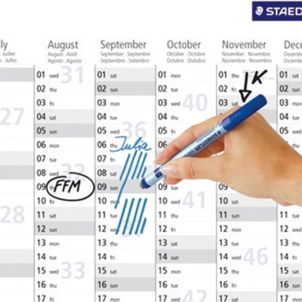 Produktabbildung Nr. 11: STAEDTLER Folienschreiber Lumocolor correctable 305 M-3 1mm blau
