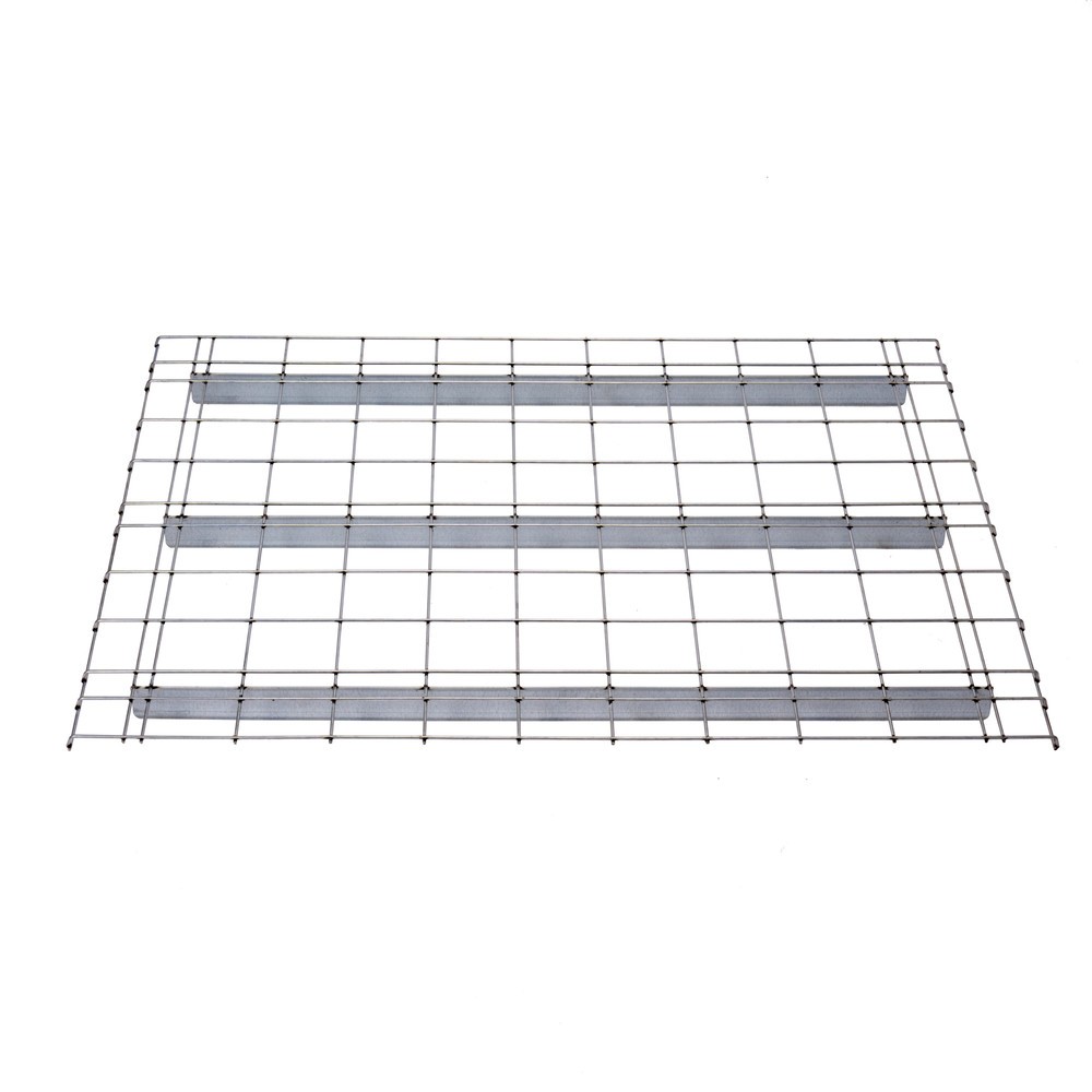 Illustration du produit: Fond grillagé Steinbock® pour rayonnages à palettes, capacité de charge par emplacement 250 kg, 24 pcs/UV
