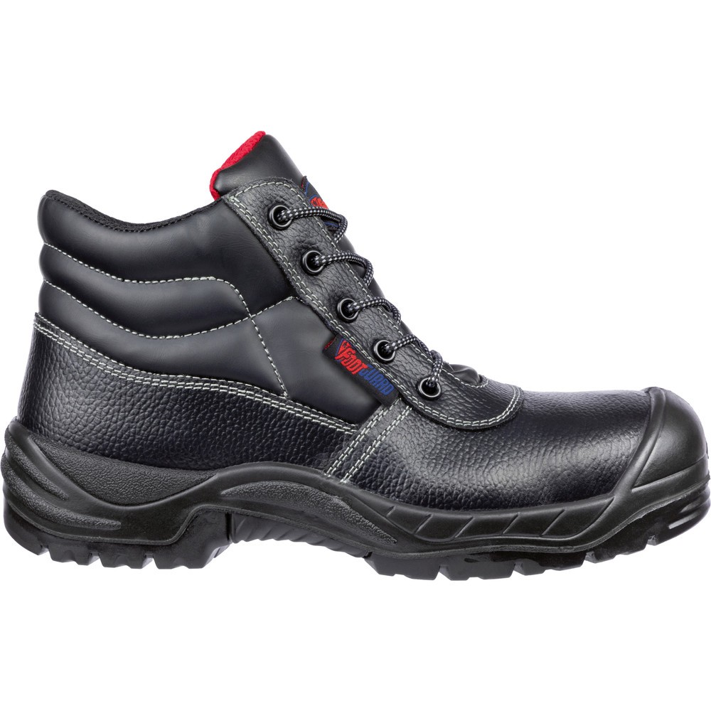 Produktabbildung: Footguard Sicherheitsstiefel COMPACT MID S3 SRC Größe 43, schwarz