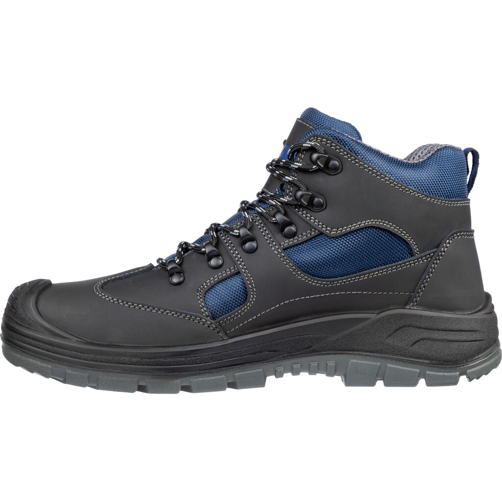 Footguard Sicherheitsstiefel SAFE MID S3 SRC Größe 39, schwarz-blau Produktabbildung Nr. 3: Footguard Sicherheitsstiefel SAFE MID S3 SRC Größe 39, schwarz-blau
