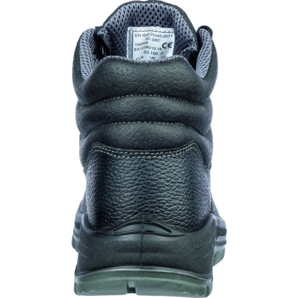 Produktabbildung Nr. 2: Footguard Sicherheitsstiefel SOLID MID S3 SRC Größe 42, schwarz