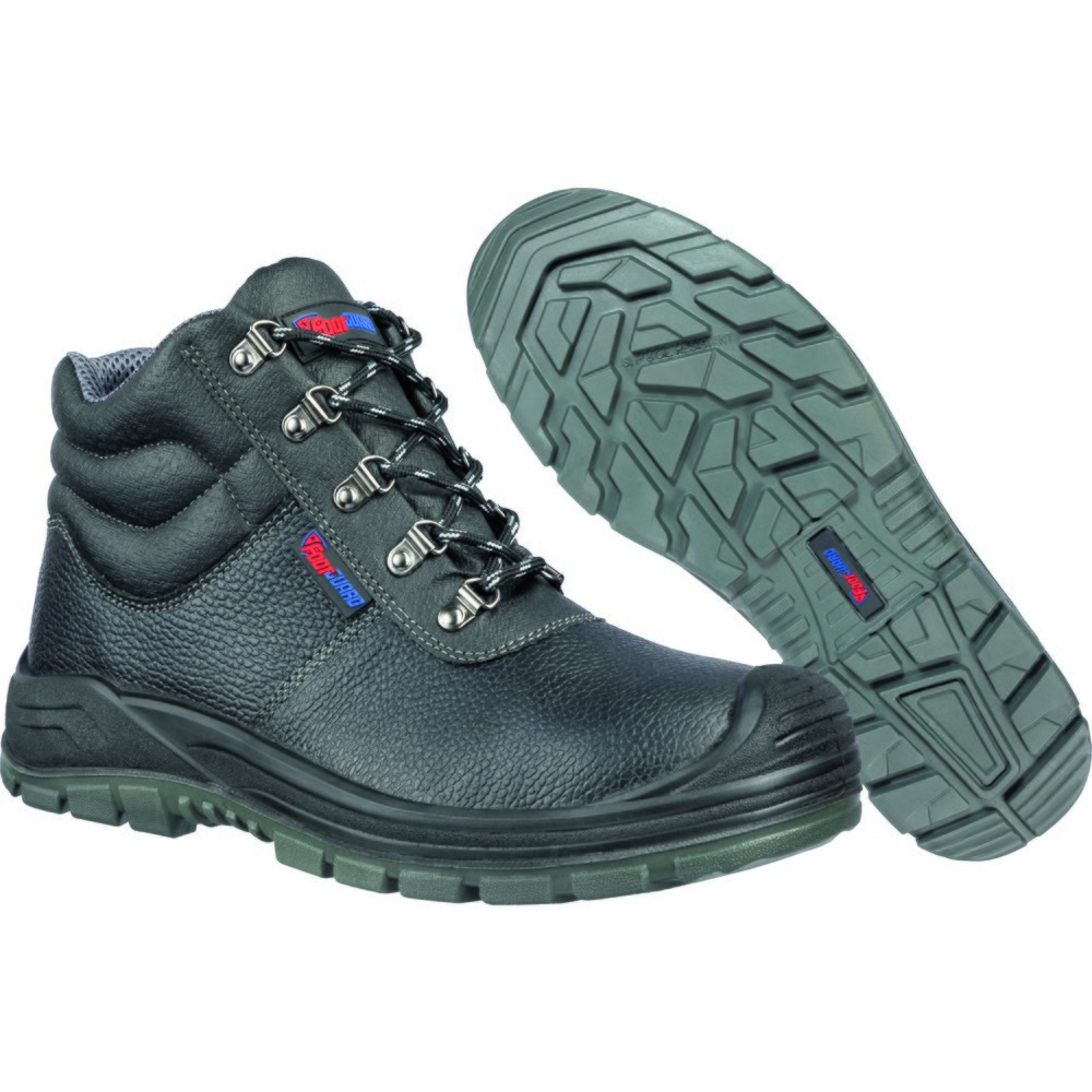 Produktabbildung Nr. 4: Footguard Sicherheitsstiefel SOLID MID S3 SRC Größe 42, schwarz