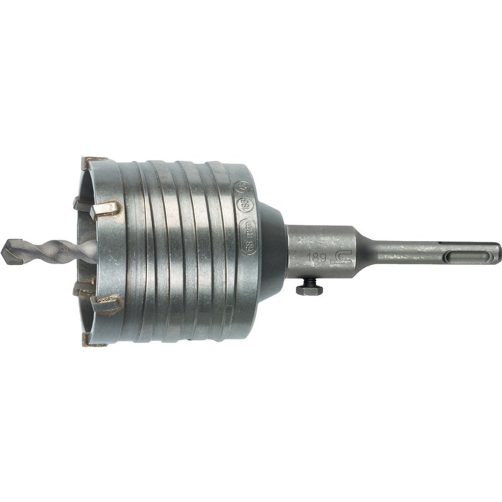 N° de l'image du produit 2 : Trépan à percussion D. nominal 68 mm longueur totale 120 mm pour prises tige à s