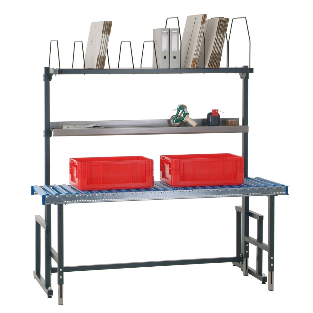 Produktabbildung Nr. 2: Anbaumagazin für Rocholz Packtisch-System, HxBxT 40 x 1.600 x 600 mm