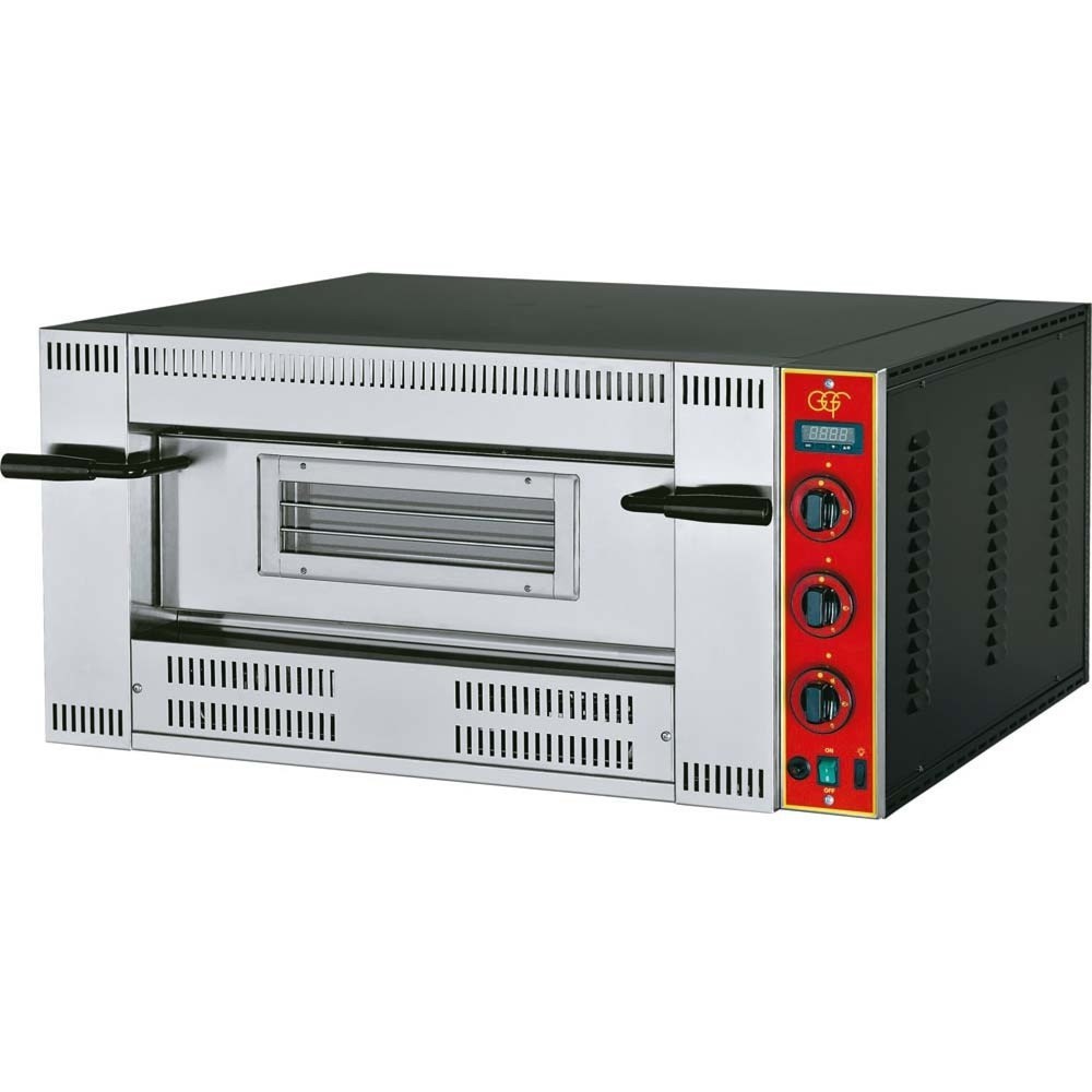Illustration du produit: Four à pizza à gaz Stalgast pour 4 pizzas de 360 mm chacune, 17,0 kW