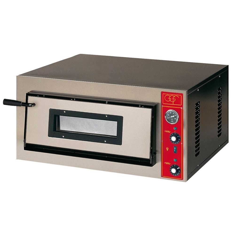 Illustration du produit: Four à pizzas Stalgast GGF à un compartiment, 4,2 kW, 900 x 735 x 420 mm (L x P x H)