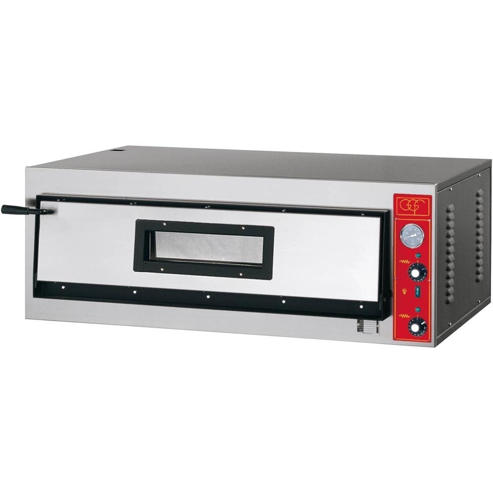 Illustration du produit: Four à pizzas Stalgast GGF à un compartiment, 6,4 kW, 1150 x 735 x 420 mm (L x P x H)
