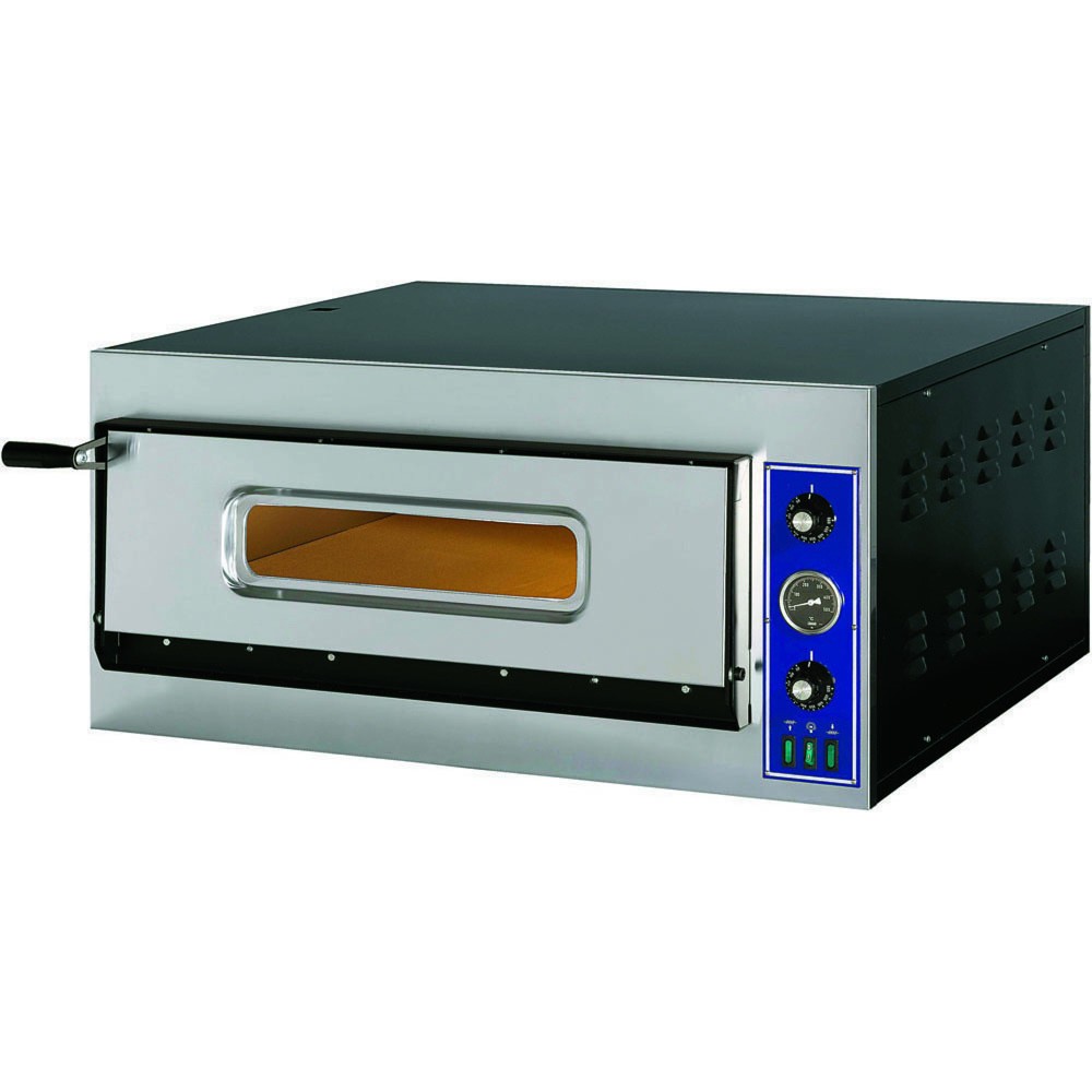 Illustration du produit: Four à pizzas Stalgast GGF E-Start Line à un compartiment, 4,2 kW, 900 x 785 x 420 mm (L x P x H)