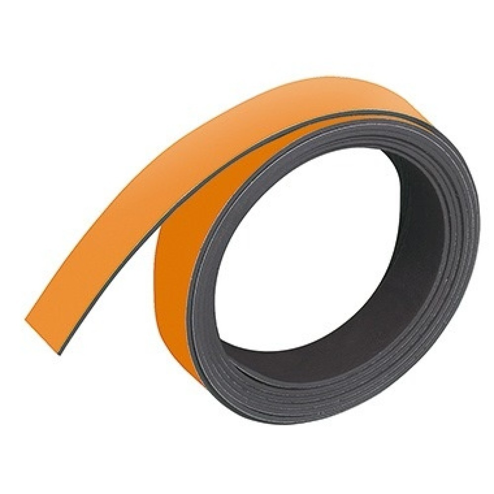 Produktabbildung: FRANKEN Magnetband M802 05 10mmx1m 1mm orange