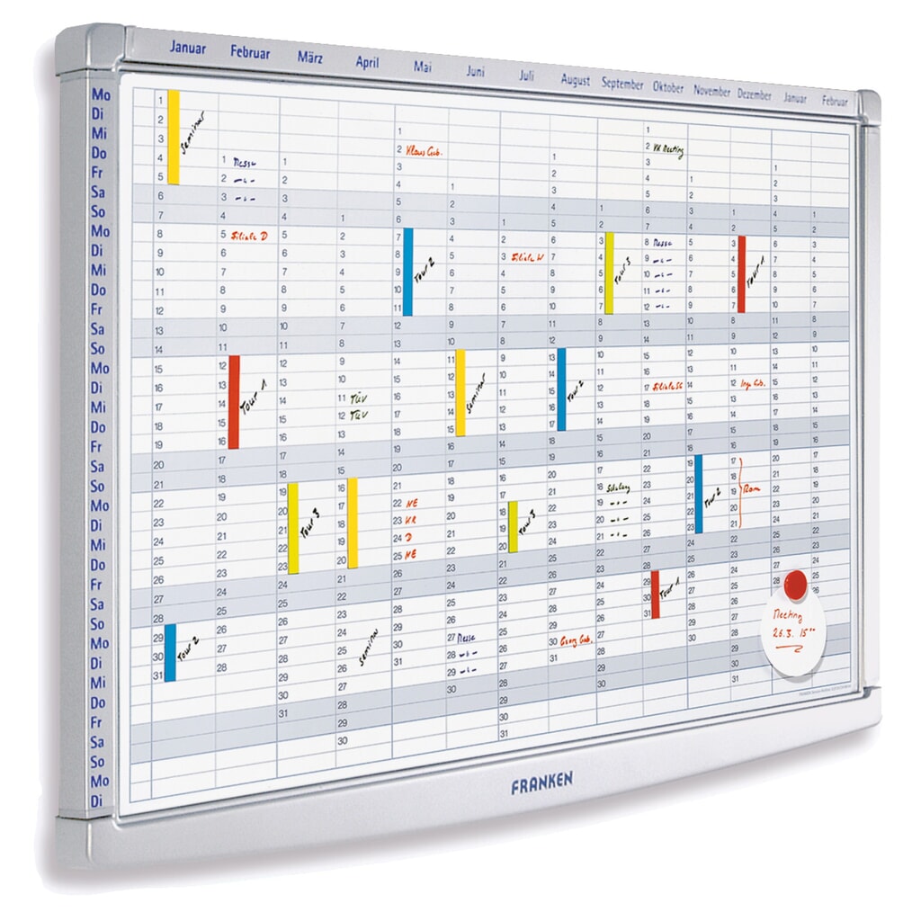 Produktabbildung: FRANKEN Multifunktionsplaner 5-in-1, HxB 600 x 910 mm