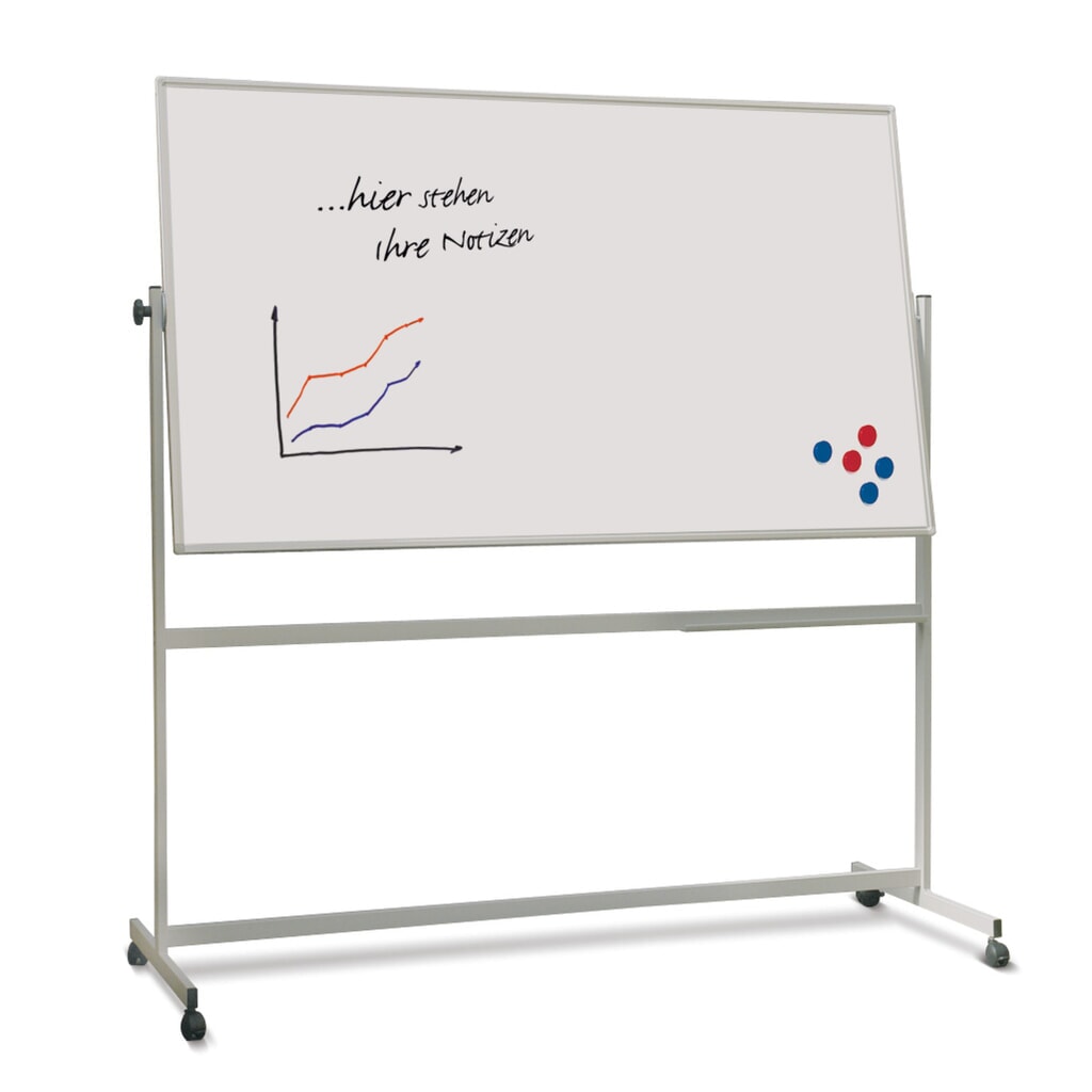 FRANKEN Stativ-Drehtafel X-tra! Line, lackiert, HxB 1.000 x 2.000 mm Produktabbildung: FRANKEN Stativ-Drehtafel X-tra! Line, lackiert, HxB 1.000 x 2.000 mm