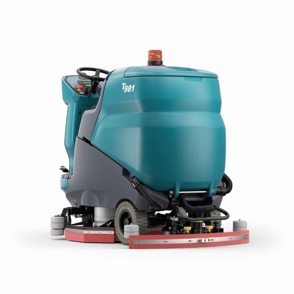 Número de imagen del producto 4: Fregadora aspiradora con conductor autoportado Tennant® T981 BT 80, batería, cepillo de 435 mm