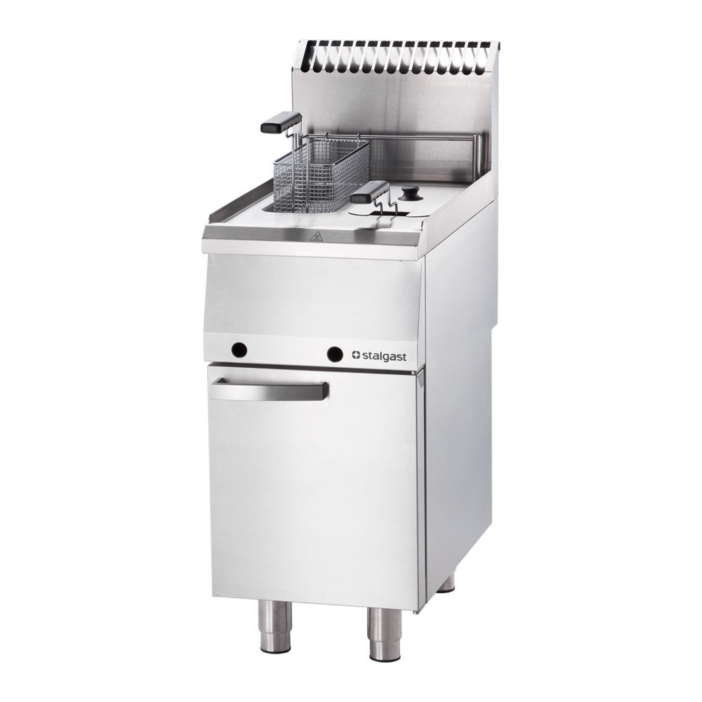N° de l'image du produit 5 : Friteuse à gaz Stalgast, cuve double de 2 x 7 litres, Série 700 ND