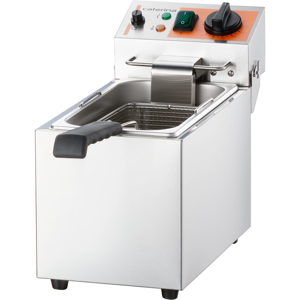 Illustration du produit: Friteuse CATERINA Stalgast, 5 litres, 290 x 430 x 265 mm (L x P x H), 3 kW 230 V