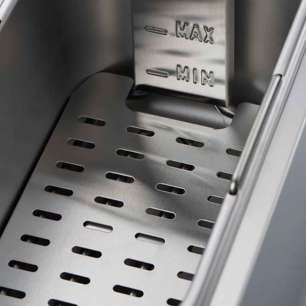 N° de l'image du produit 3 : Friteuse double CATERINA Stalgast, 2 x 4 litres, 415 x 430 x 265 mm (L x P x H), 2 x 2 kW 230 V