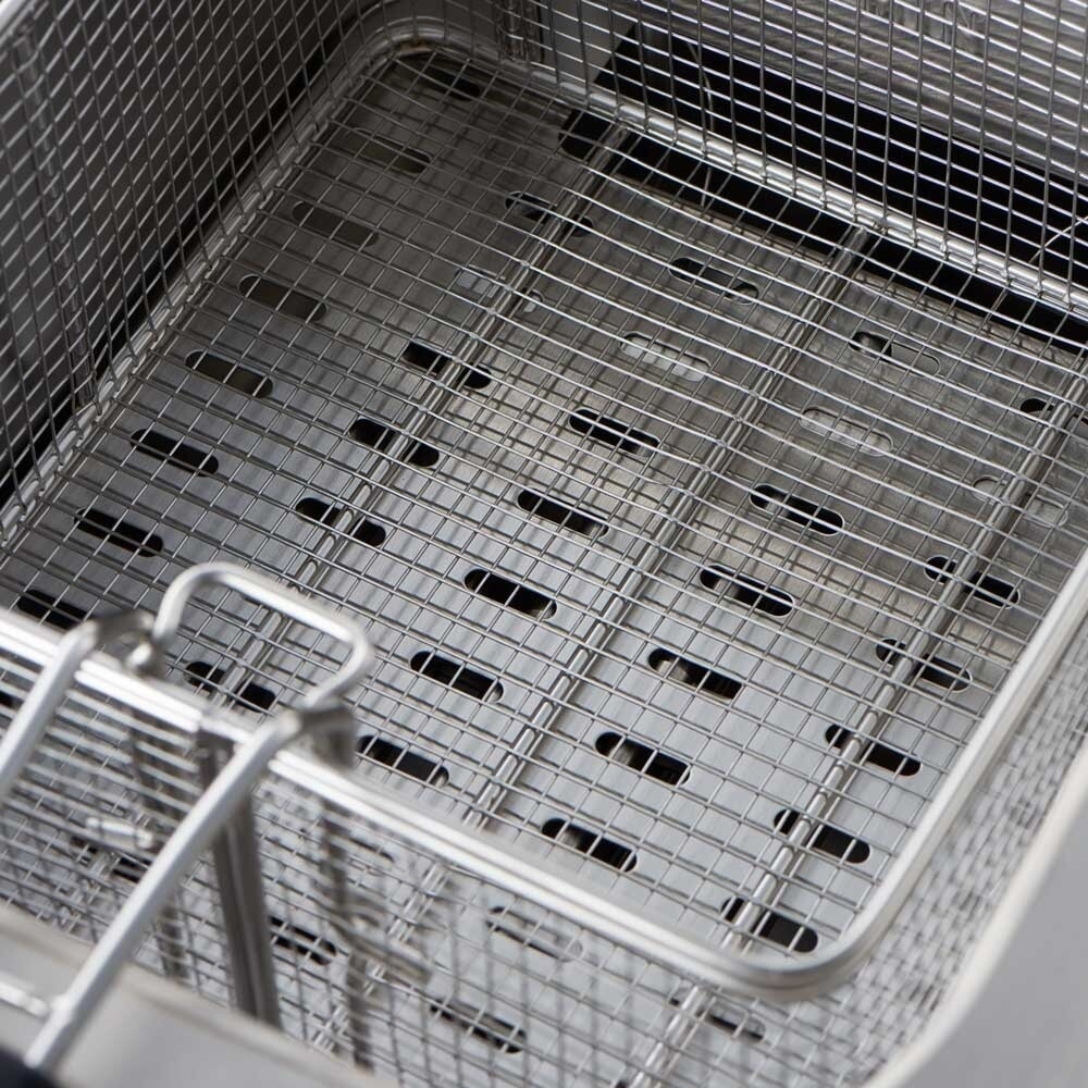 N° de l'image du produit 5 : Friteuse double CATERINA Stalgast, 2 x 5 litres, 415 x 430 x 315 mm (L x P x H), 2 x 2 kW 230 V