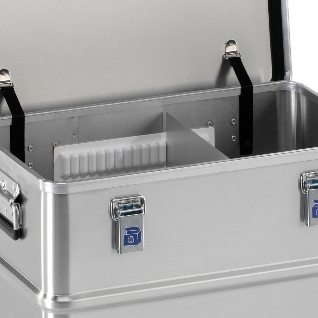 Gmöhling Führungsschiene für Alu-Transportbox Profi, für 156 und 239 Liter Produktabbildung Nr. 2: Gmöhling Führungsschiene für Alu-Transportbox Profi, für 156 und 239 Liter