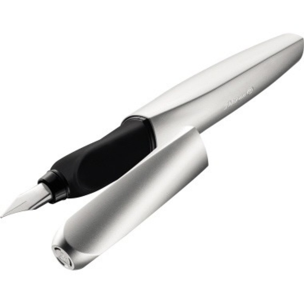 Produktabbildung: Pelikan Füllfederhalter Twist P457 947101 M silber