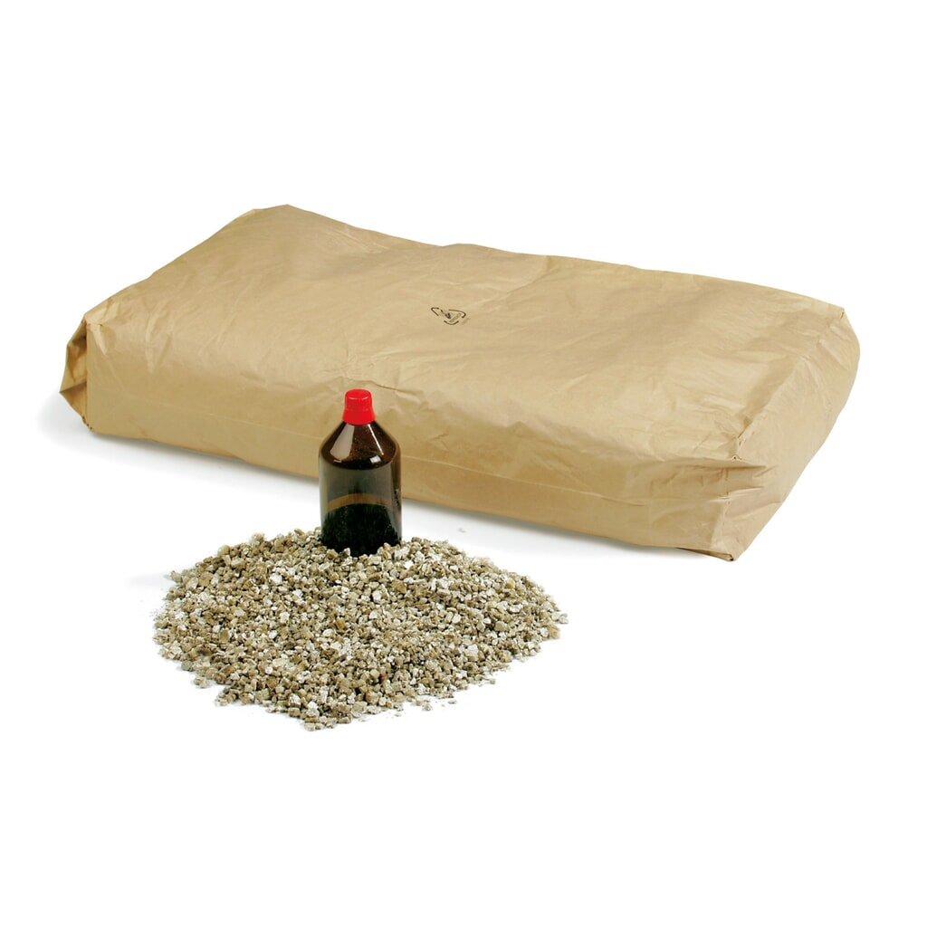 Produktabbildung: Füllmaterial Vermiculite, 7,5kg/Sack, Körnung 0-6mm