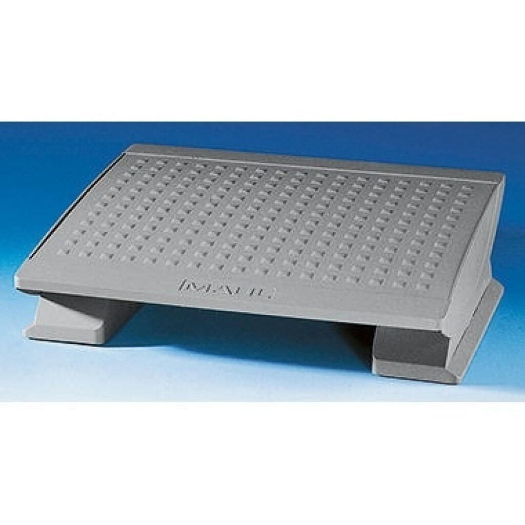 MAUL Fußstütze Funktionell 9022085 45x39cm höhenverstellbar grau Produktabbildung: MAUL Fußstütze Funktionell 9022085 45x39cm höhenverstellbar grau