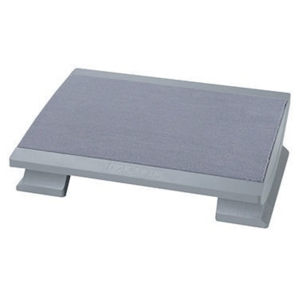 Produktabbildung: MAUL Fußstütze ergonomisch M9022585 45x39cm Kunststoff grau
